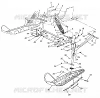 SOSPENSIONI ANTERIORI and SCIARE WIDETRAK LX 0972065 and  EUROPEAN WIDETRAK LX E972 (4938223822B001)