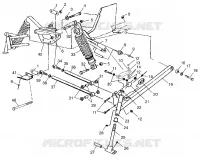 SOSPENSIONI ANTERIORI 440 XCR 0971660 (4937893789B001)