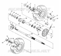 TRAZIONE POSTERIORE MONTAGGIO SWEDISH 4x4 400L S948140 (4926912691C006)