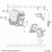 ENGINE, CORPO FARFALLATO AND FUEL RAIL