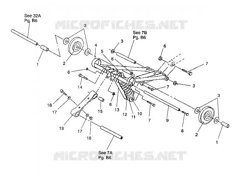 ANTERIORE COPPIA ARM LITE GT/0933133 and  STARLITE GT/0933127 (4923232323017A)