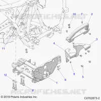 TELAIO, MOUNTING, FRONT GEARCASE