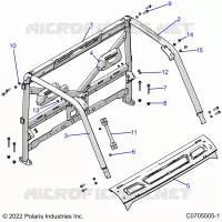CHASSIS, CAB TELAIO