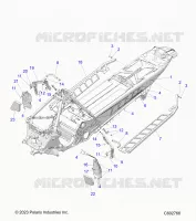 TELAIO, FOOTRESTS, AND RUNNING BOARDS