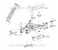 POSTERIORE SWING ARM   SHOCK
