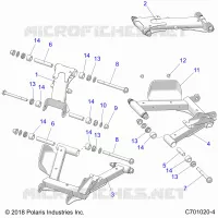 SOSPENSIONE POSTERIORE CONTROL ARMS