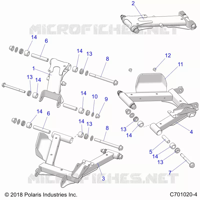 SOSPENSIONE POSTERIORE CONTROL ARMS