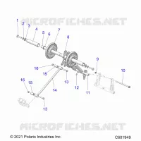 SUSPENSION, POSTERIORE COPPIA ARM