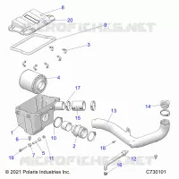 ENGINE, PRESA D'ARIA SYSTEM