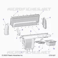 CARROZZERIA POSTERIORE CLOSEOFF, AND FENDERS