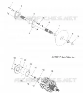 TRASMISSIONE, JACKSHAFT and ALBERO DI TRASMISSIONE