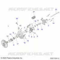 TRASMISSIONE, PRIMARY CLUTCH