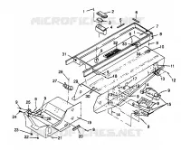TUNNEL WIDETRAK LX 0962064 AND EUROPEAN WIDETRAK LX E962064 (4931643164A005)