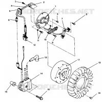 MAGNETO ASSEMBLY WIDETRAK GT 0942061 (49261126110036)