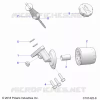FILTRO DELL'OLIO AND DIPSTICK