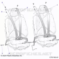 SEDE BELT MOUNTING 4 POINT