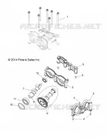 MOTORE, CAMS AND BEARING HOUSING