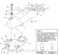 MONTAGGIO SEDILE   SERBATOIO SPORT / 0930443 (4922942294002A)