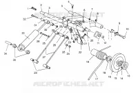POSTERIORE COPPIA ARM 440 XCR 0961660 (4932113211B014)