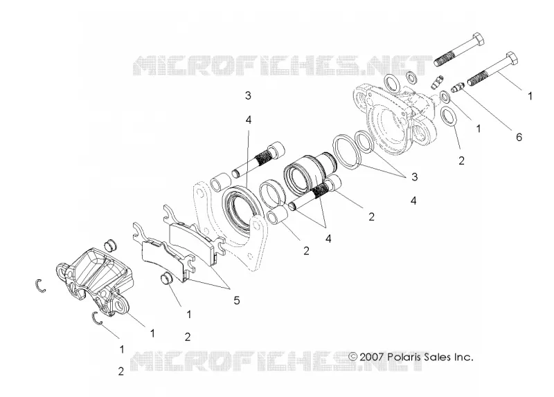 FRENO POSTERIORE CALIPER