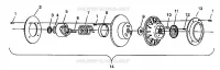 FRIZIONE DRIVEN ASSEMBLY XLT E940767,  XLT SP E940667    XLT SKS E940567 (49274227420024)