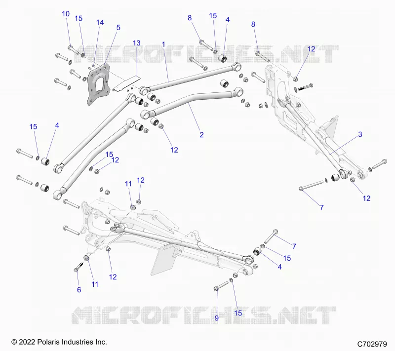 SOSPENSIONE POSTERIORE TRAILING ARMS MOUNTING, PREMIUM
