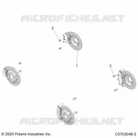 BARKE PINZA MOUNTING AND ROTORS