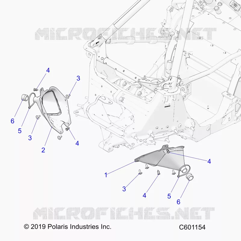 TELAIO, TIE ROD BOOT ASM.