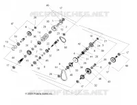 TRASMISSIONE, PRINCIPALE SCATOLA INGRANAGGI INTERNALS