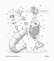 ENGINE, IMPIANTO DI SCARICO AND TURBO ASM.