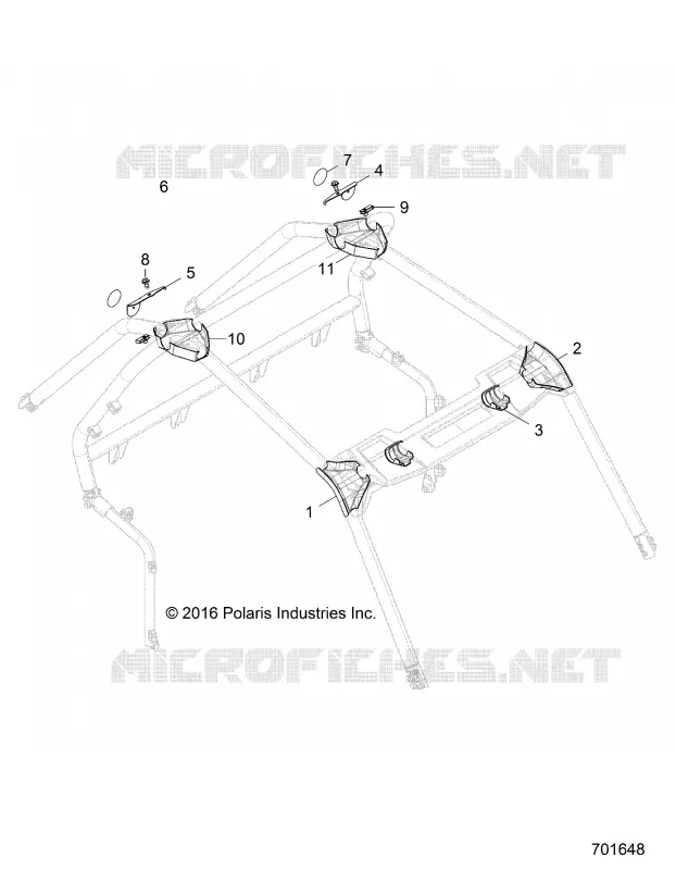 CHASSIS, CAB TELAIO ACCESORIES- Z18VDS99CK (701648)