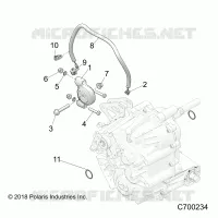 DRIVE TRAIN, MAIN SCATOLA INGRANAGGI MONTAGGIO