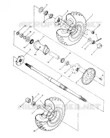 RUOTA POSTERIORE DRIVE ASSEMBLY (4913501350017A)