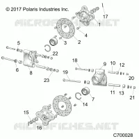 SUSPENSION, PORTAPACCHI POSTERIORE