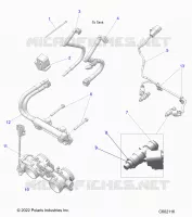 SISTEMA DI ALIMENTAZIONE CARBURANTE, RAIL, LINES AND THROTTLE BODY
