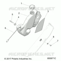 ENGINE, OIL BOTTLE ASM.