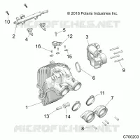 ENGINE, INTAKE AND CORPO FARFALLATO