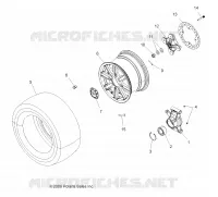 RUOTE, REAR and HUB