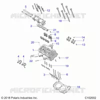 CILINDRO HEAD, CAM AND VALVES