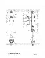 SUSPENSION, SHOCK ANTERIORE INTERNALS