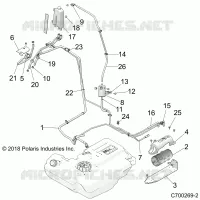 BODY, CARBURANTE LINES, EVAP