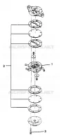 POMPA DI BENZINA XLT 0970756, XLT SKS 0970556,  and XLT RMK 0970956 (4937693769D004)