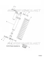 SUSPENSION, SHOCK ANTERIORE MOUNTING