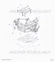 CHASSIS, MAIN FRAME AND SCIARED PLATES