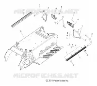 TELAIO, TUNNEL AND REAR ASM.