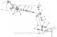 TORSION BAR 440 XCR 0961660 (4932113211B001)
