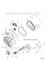DRIVE TRAIN, COPERCHIO FRIZIONE AND DUCTING