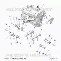 MOTORE, MOUNTING &amp; LONG BLOCK