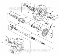 TRAZIONE POSTERIORE MONTAGGIO 6X6 250 W938727 (4924092409036A)