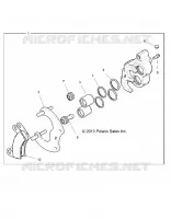 FRENO POSTERIORE CALIPER